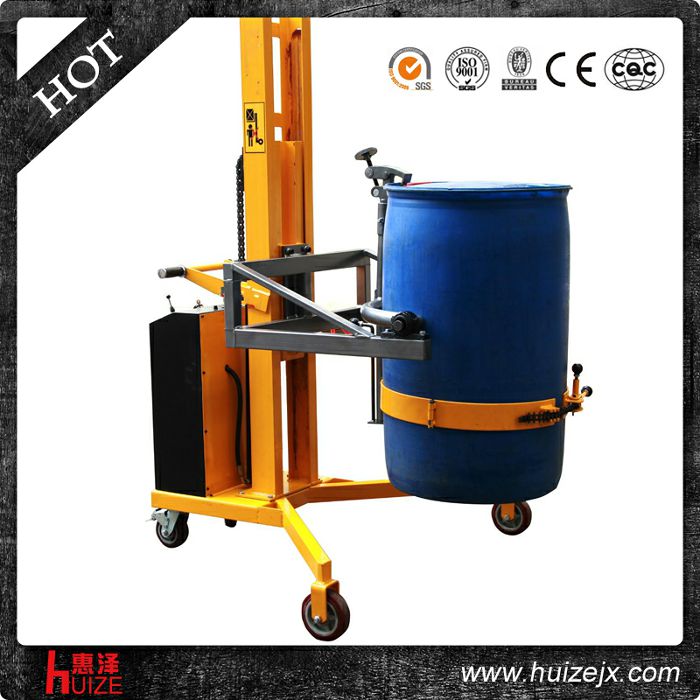 半電動油桶車（直角腿，夾鐵桶翻轉(zhuǎn)）
